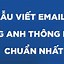 Email Đặt Hàng Bằng Tiếng Anh